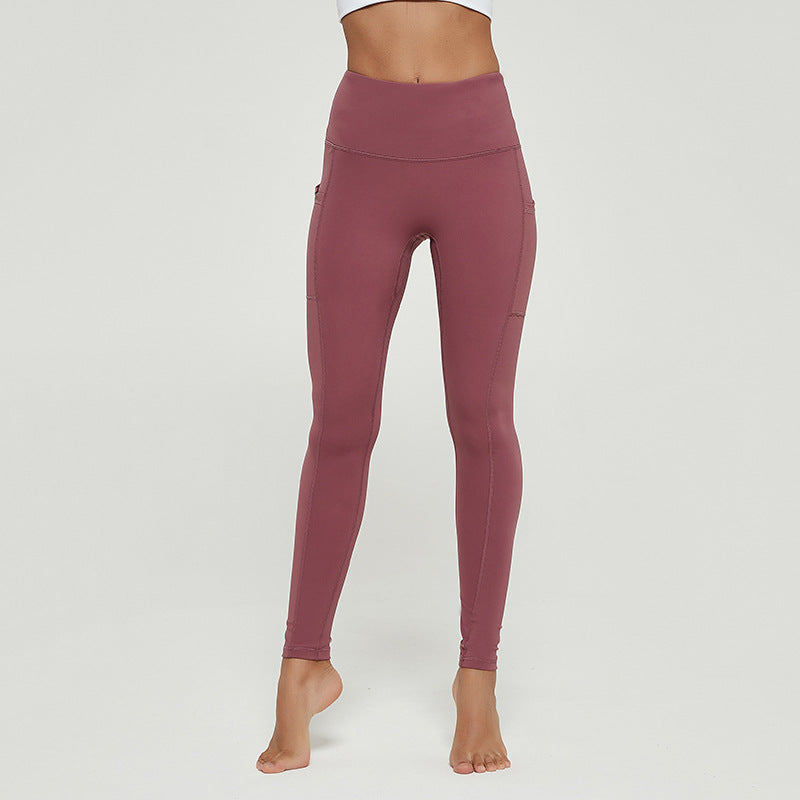 Peaches High Waist Nine Point Yoga Pants