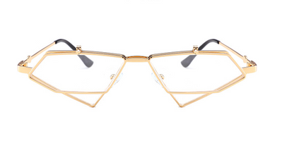 Elegant Round Face Sunglasses - Vintage Steampunk Style