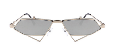 Elegant Round Face Sunglasses - Vintage Steampunk Style